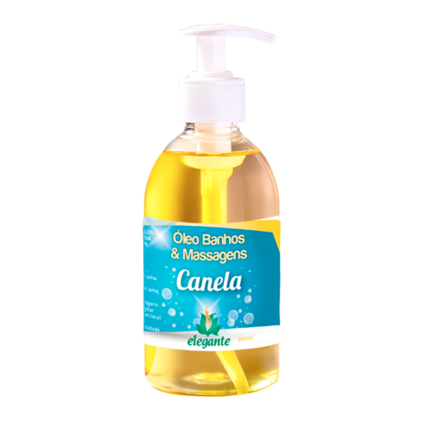 Óleo Banhos & Massagens Canela