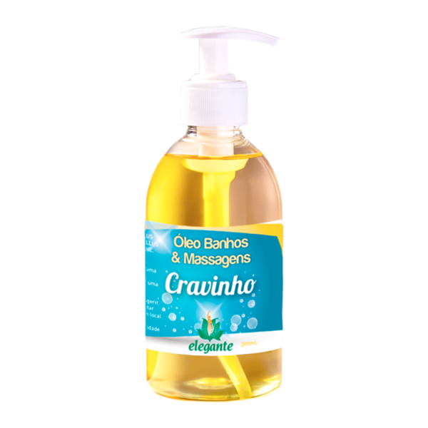 Óleo Banhos & Massagens Cravinho