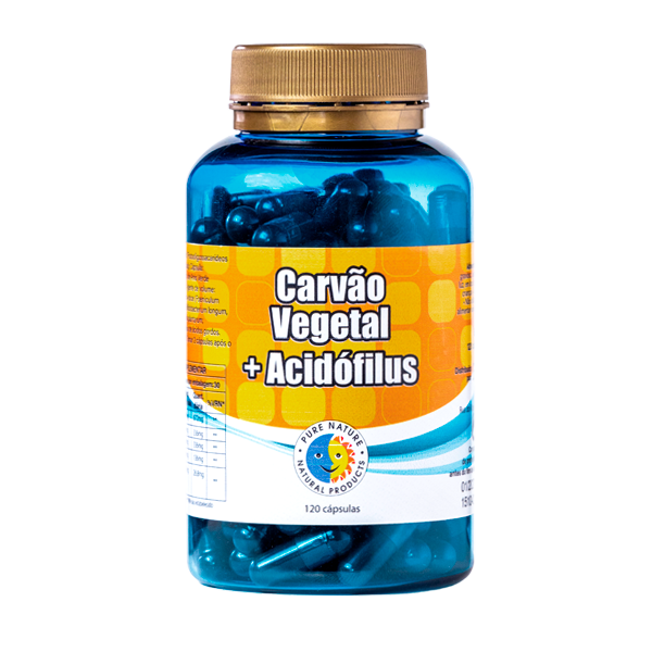 Carvão Vegetal + Acidófilus