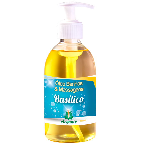Óleo Banhos & Massagens Basílico