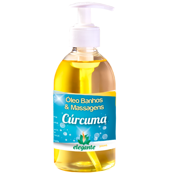 Óleo Banhos & Massagens Cúrcuma