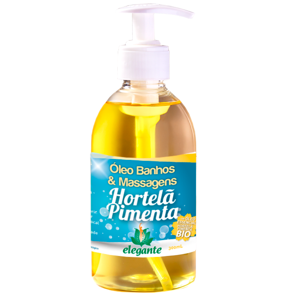 Óleo Banhos & Massagens Hortelã Pimenta