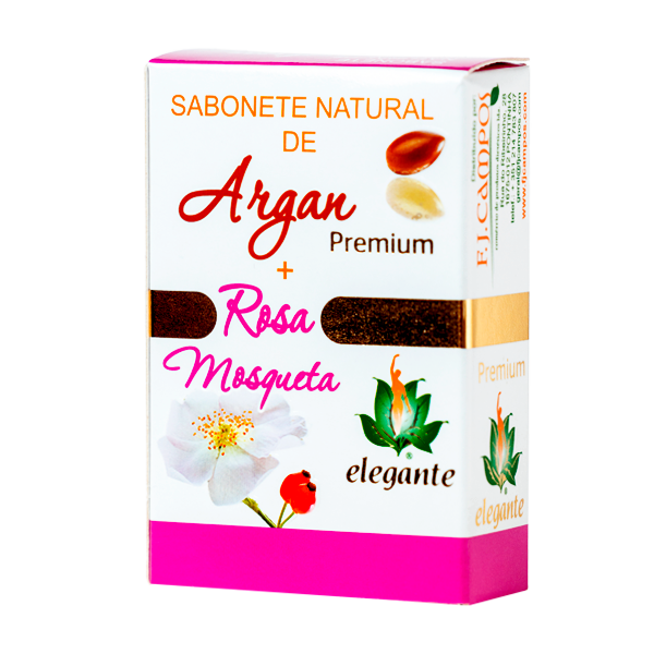 Sabonete Argan + Rosa Mosqueta PREMIUM