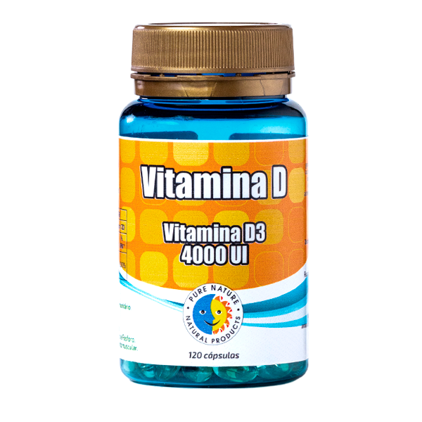 Vitamina D 120 Cápulas