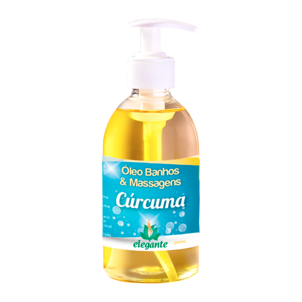 Óleo Banhos & Massagens Cúrcuma