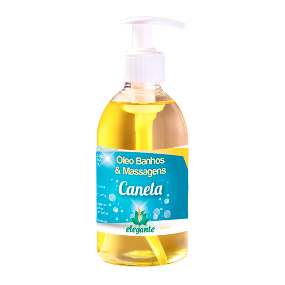Óleo Banhos & Massagens Canela