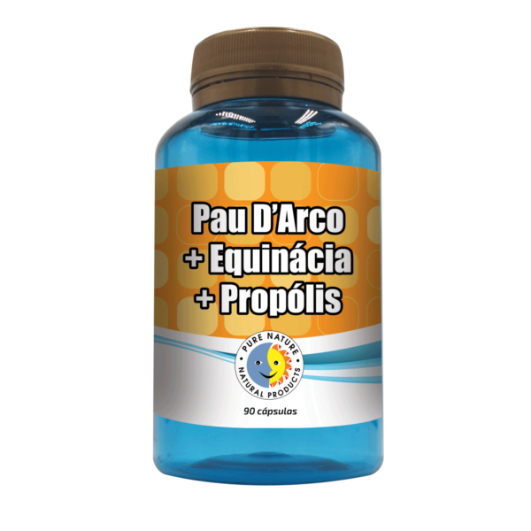Pau D'Arco + Equinácia + Propólis